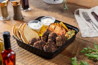 Armenian Losh kabob from Ikaria Kitchen catering